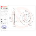 Set di dischi freno COATED DISC LINE