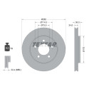  Kit freno, freno a disco BrakeBox, Pad and Disc Kit